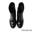 【TINO BELLINI 貝里尼】波士尼亞進口高跟中筒靴FWUV007-1(黑色)