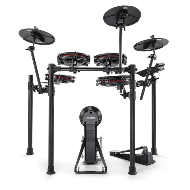 【ALESIS】Nitro Max Kit 電子鼓 大尺寸小鼓 可折疊收納(世界銷售量最高的電子鼓品牌)