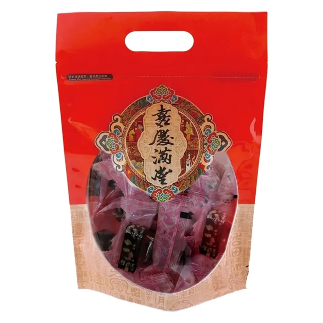 【喜RORO】低糖高纖頂級松子核桃糕450gx1袋(全素/堅果/台中必買伴手禮/年節送禮/端午節送禮)