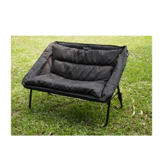 【NUIT 努特】暖窩 雙人沙發四季椅 含沙發墊 情人椅 摺疊椅 折合椅 折疊椅 沙發椅露營椅 雙人椅(NTC140)