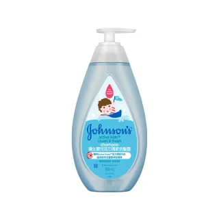 【Johnsons 嬌生】嬰兒活力清新洗髮露500ml(嬰兒沐浴/嬰兒洗髮)