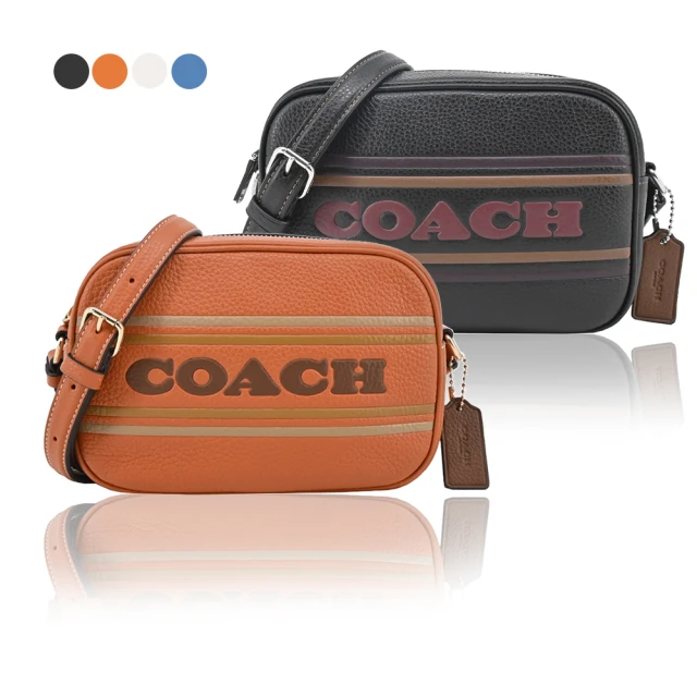 COACH 中型包-新款皮革手提/肩背/斜背水桶包(葡萄紫)