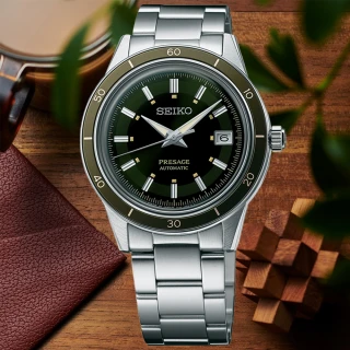 【SEIKO 精工】PRESAGE系列 復古風 時尚機械腕錶 禮物推薦 畢業禮物 SK042(SRPG07J1/4R35-05A0G)