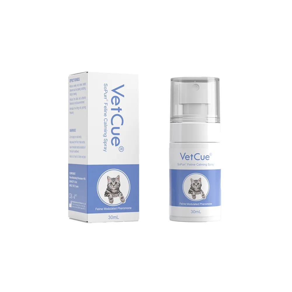 【VetCue 舒普】噴劑-30ml 貓咪舒緩情緒(貓咪費洛蒙/舒普/舒緩壓力/安撫情緒)