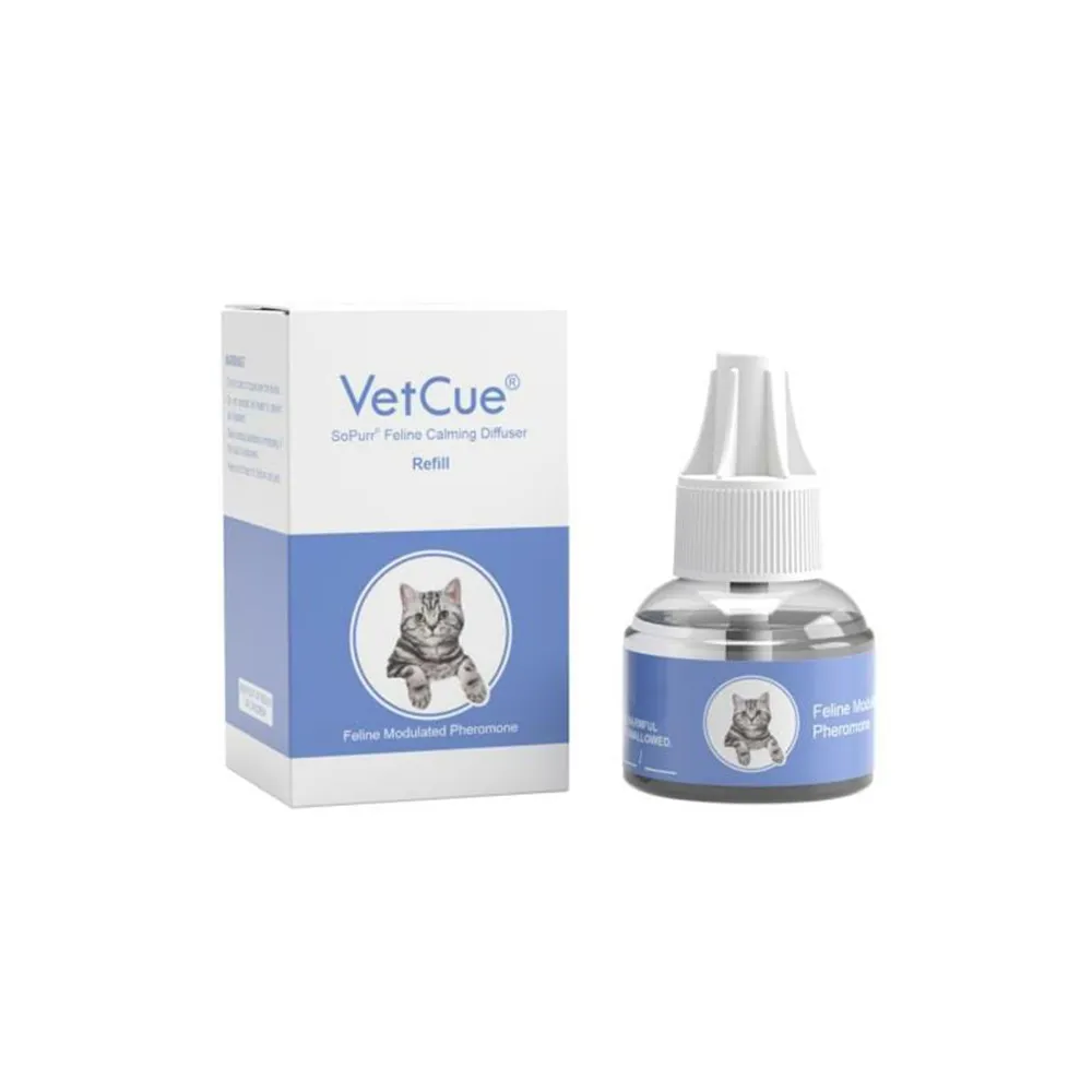 【VetCue 舒普】補充瓶-45ml 貓咪舒緩情緒費(貓咪費洛蒙/舒普/舒緩壓力/安撫情緒)