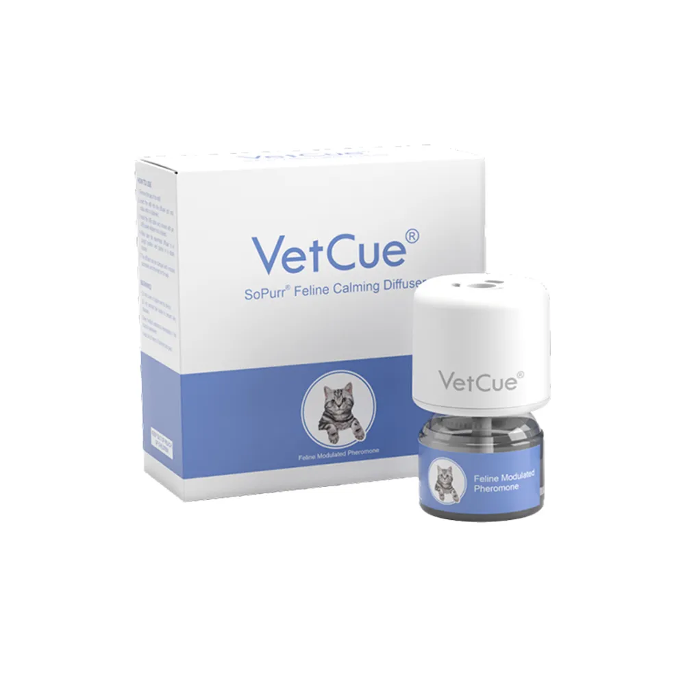 【VetCue 舒普】插電組-45ml 貓咪舒緩情緒(貓咪費洛蒙/舒普/舒緩壓力/安撫情緒)