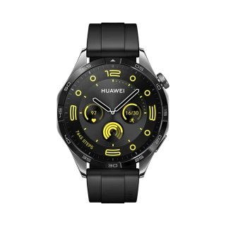 【HUAWEI 華為】WATCH GT4 GPS 46mm 健康運動智慧手錶(活力款-曜石黑)
