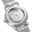 【MONDAINE 瑞士國鐵】evo2 Automatic時光走廊自動機械錶 瑞士錶(35mm米蘭鋼帶35610SM)