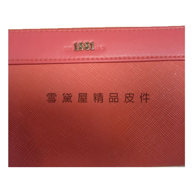 【18NINO81】雙11 長夾 100% 進口牛皮革材質 U型拉鍊 包覆型主袋 大容量 大方 多夾層 不摺鈔