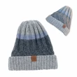 【WOAWOA】保暖100%美麗素色羊毛帽 單入(毛帽 保暖毛帽 針織毛帽 毛帽子 羊毛帽 女毛帽 防風護耳 12262751)
