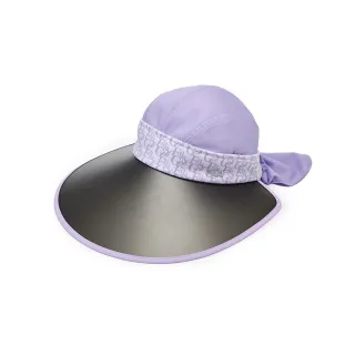 【FILA官方直營】機能遮陽帽 / 空心帽-紫色(HTY-1007-PL)