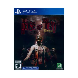 【SONY 索尼】PS4 死亡鬼屋 重製版 The House of The Dead: Remake(中英日文美版 可免費升級PS5版本)