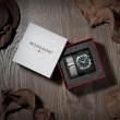【MONDAINE 瑞士國鐵】Grand Cushion方圓瑞士錶 1+1雙錶帶禮盒組(白 / 41410LBV-SET)