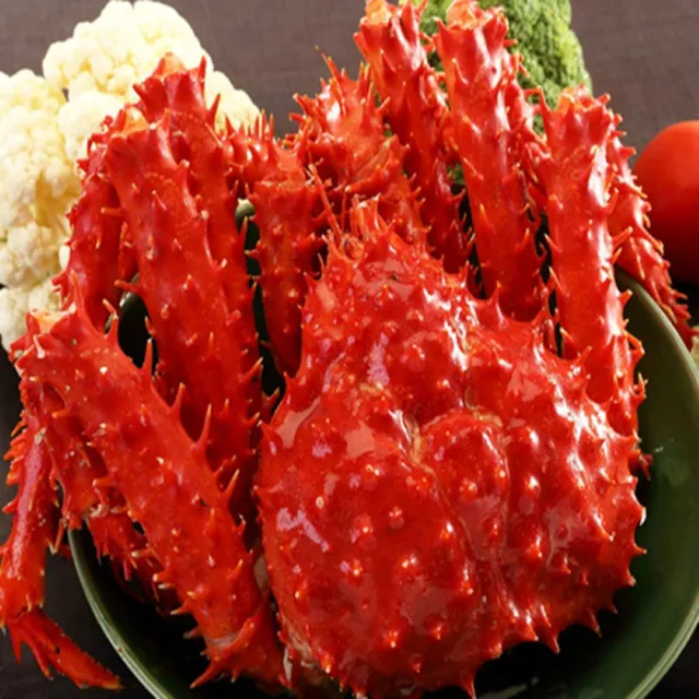 【海之醇】頂級熟凍帝王蟹2隻組(1350g-1550g/隻)