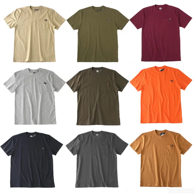 【Dickies】Dickies WS450 美版 口袋短T 重磅 6.75oz 工裝 口袋T DICKIES 短T(WS450 6.75oz)