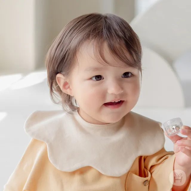 【Happy Prince】韓國製 Happy Daily嬰兒童花瓣圍兜繽紛5件組禮盒