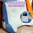 【Jo Go Wu】造型腰枕軟綿靠墊-大款(三角靠枕/床頭靠枕/抱枕/靠腰墊/沙發枕)