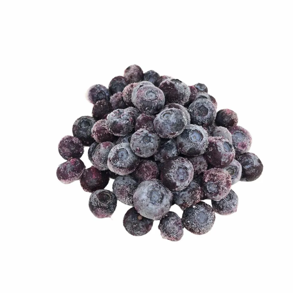 【誠麗莓果】IQF急速冷凍栽培藍莓(加拿大產地天然微甜果粒大顆 1000克/包 10包組合)