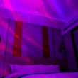 【E-Pin 逸品生活】北極光星空投影燈(插電款/小夜燈/音樂盒/旋轉投影燈/擺件/禮物/氛圍燈)