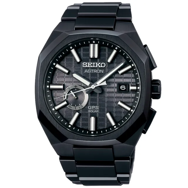 【SEIKO 精工】ASTRON系列 GPS 鈦金屬 多邊形太陽能腕錶 送禮推薦 禮物(SSJ015J1/3X62-0AA0SD)