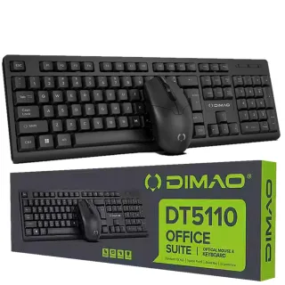 【AHOYE】DT5110商用型有線鍵盤滑鼠組