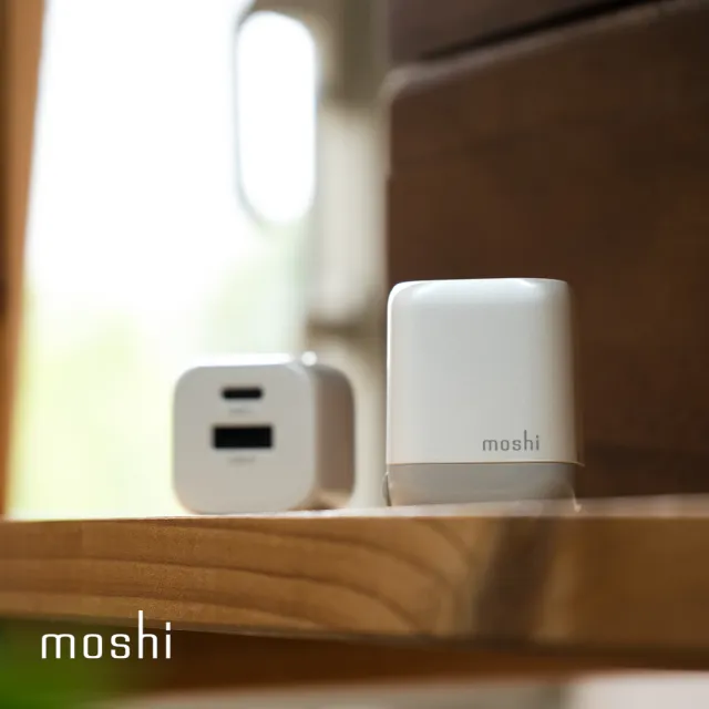 【moshi】Rewind USB-C GaN 20W 氮化鎵充電器