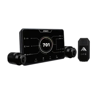 【AMBER 銨鉑】AD701 全機防水無屏幕機車行車紀錄器(#全機防水 #多功能線控器 #GPS #兩年保固 #Amber)