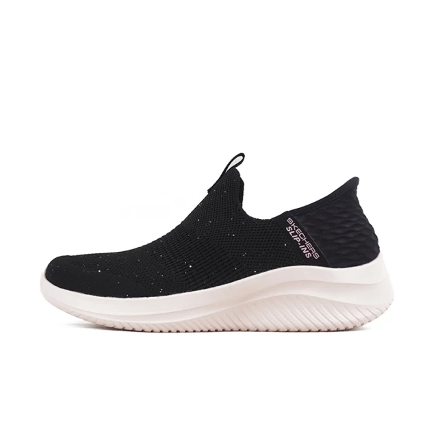 【SKECHERS】Ultra Flex 3.0 女 健走鞋 步行 運動 休閒 亮片 套穿式 黑(149594BKRG)