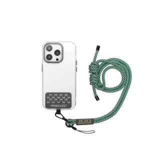 【MONOCOZZI】可調節式手機掛繩/手機吊繩（附掛片）-綠(MONOCOZZI)