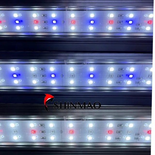 【SHINMAO 欣茂】三尺超薄觸控燈/6段燈色可調整LED燈具90cm型/T75(水草燈/增豔燈/龍魚燈/藍白燈)