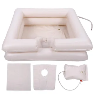 【樂適多】PVC臥床洗頭充氣枕 MO6006(床上洗頭 洗頭 坐月子 臥床 臥床洗頭)