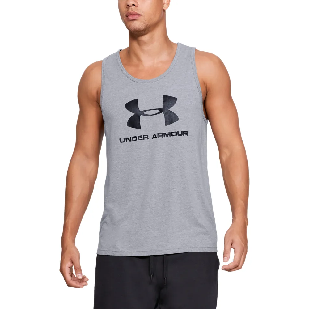 UNDER ARMOUR】UA 男Training Graphics背心T-Shirt_1329589-036(灰 