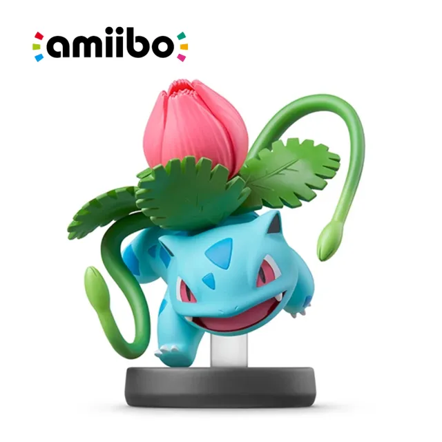 Nintendo 任天堂】Switch amiibo 公仔妙蛙草妙蛙種子寶可夢(任天堂明星