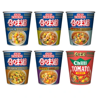 【NISSIN 日清】合味道 杯麵-任選口味 2箱(共24杯)