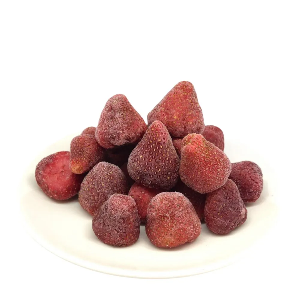 【誠麗莓果】IQF急速冷凍草莓(產地直送檢驗合格特選A級草莓果粒 1KG/包 5包組合)