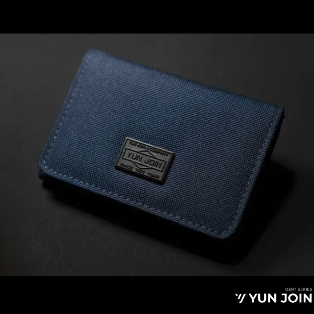 【YUN JOIN】GENT-卡片夾(皮夾 紳士 多卡位 零錢收納 對折短夾)