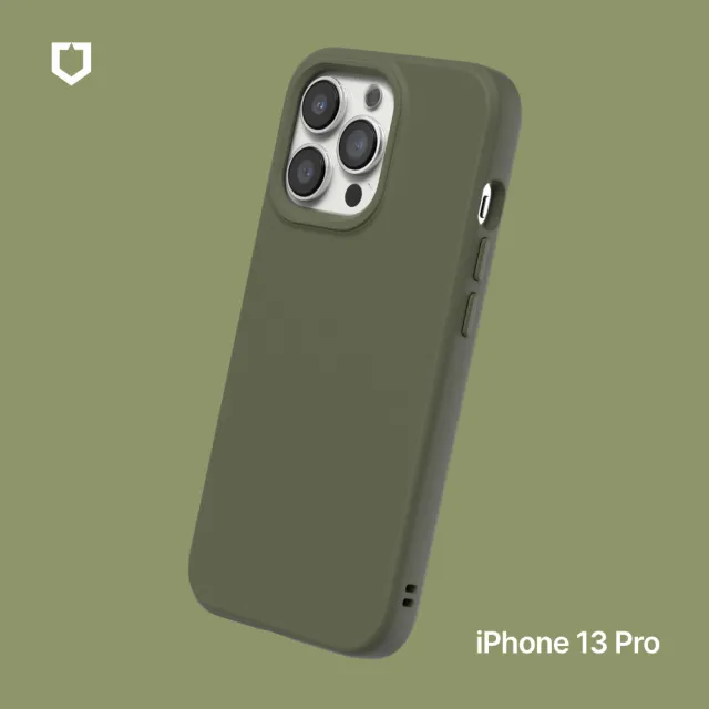 【RHINOSHIELD 犀牛盾】iPhone 13 Pro 6.1吋 SolidSuit 經典防摔背蓋手機保護殼(獨家耐衝擊材料)