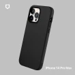 【RHINOSHIELD 犀牛盾】iPhone 14 Pro Max 6.7吋 超值殼貼組｜SolidSuit手機殼+3D壯撞貼(透明/霧面 保護貼)