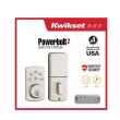 【Kwikset 凱特安】Powerbolt2 按鍵式電子輔助鎖 密碼電子鎖/補助鎖(密碼/鑰匙二合一 電子鎖)