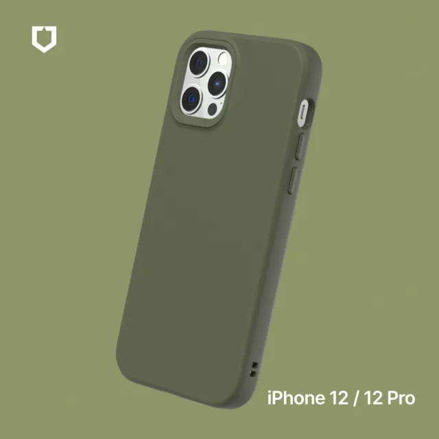 【RHINOSHIELD 犀牛盾】iPhone 12/12 Pro 6.1吋 SolidSuit 經典防摔背蓋手機保護殼(獨家耐衝擊材料)