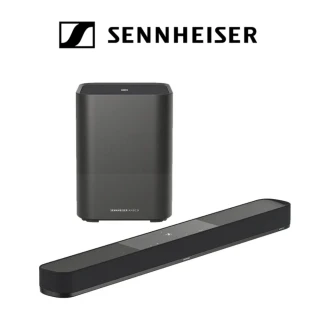 【SENNHEISER 森海塞爾】Soundbar 聲霸 家庭劇院(AMBEO plus + Sub 公司貨)