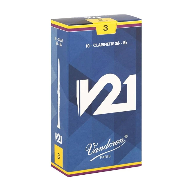 Vandoren CL-V21 法國 Vandoren V21 豎笛竹片 黑管竹 10片裝(Bb Clarinet Reeds)