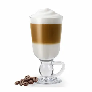 【Pasabahce】愛爾蘭咖啡杯2入組 280mL(高腳玻璃咖啡杯/高腳咖啡杯/玻璃咖啡杯)