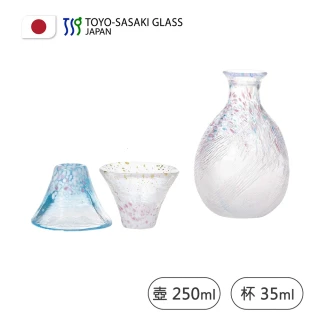 【TOYO SASAKI】櫻富士招福壺杯組(日本高質量玻璃代表)