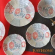 【Just Home】日本製祥瑞陶瓷碗盤餐具10件組-飯碗+盤(日本製 中式飯碗 盤)