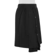 【SKECHERS】女 短裙 休閒 簡約 舒適 穿搭 百搭 柔軟 黑(L321W098-0018)