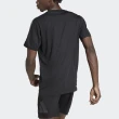 【adidas 愛迪達】TR-ES Base 3s T 男 短袖 上衣 T恤 亞洲版 運動 訓練 吸濕 排汗 黑(IB8150)