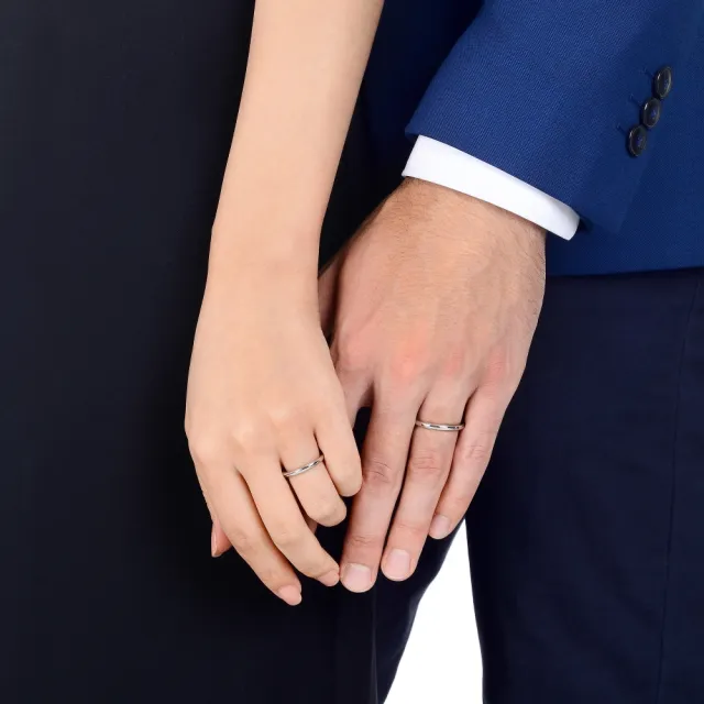 【PROMESSA】PT950鉑金 如一系列 結婚戒指 / 對戒款(女戒)