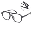 【SEROVA】雙槓多邊框光學眼鏡 張藝興配戴款(共5色#SF618)