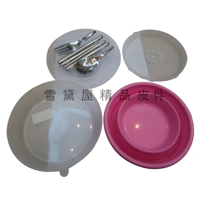 【SNOW.bagshop】餐具攜帶型收納餐具(外出環保無毒碗湯匙叉子筷子一應具全外出不怕製造垃圾男女